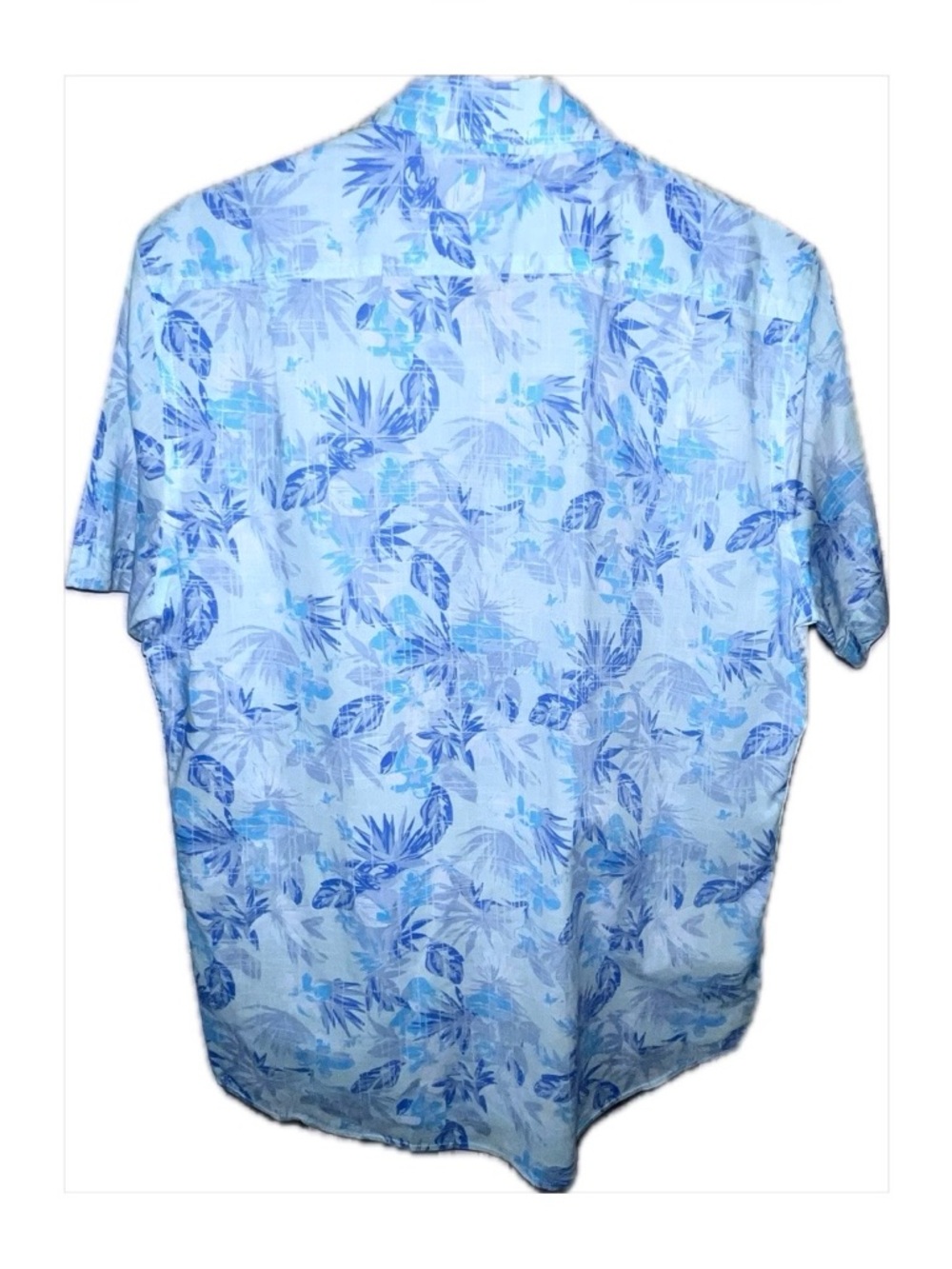Izod Saltwater Floral Short-Sleeve Button-Down Shirt  NWOT - Picture 14 of 17